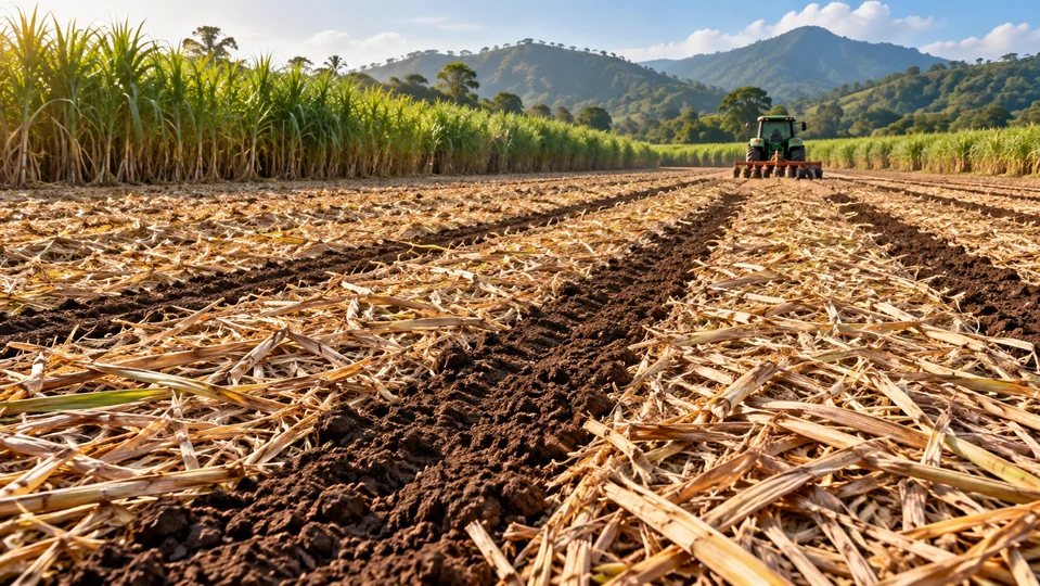 AI illustration: Strip tillage