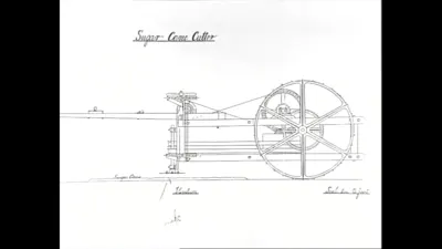 Sugar Cane Cutter轮式牵引图